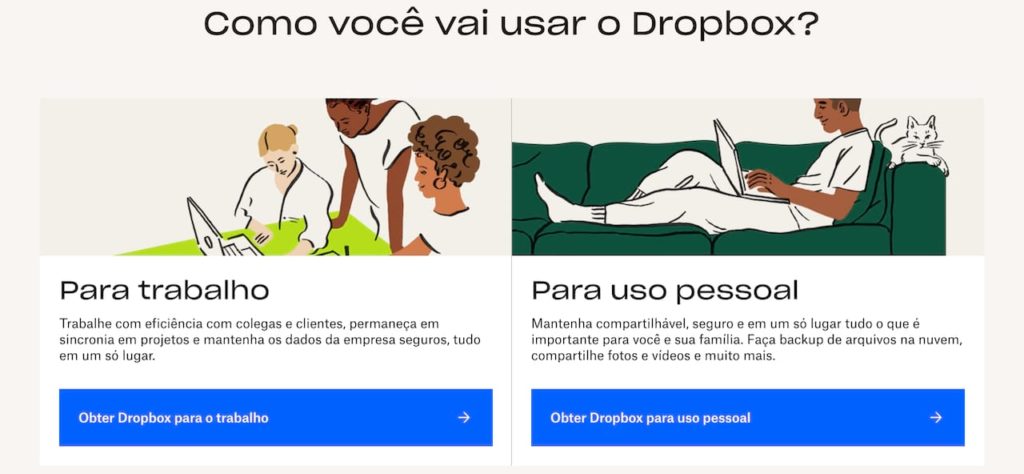 Como Usar o Dropbox