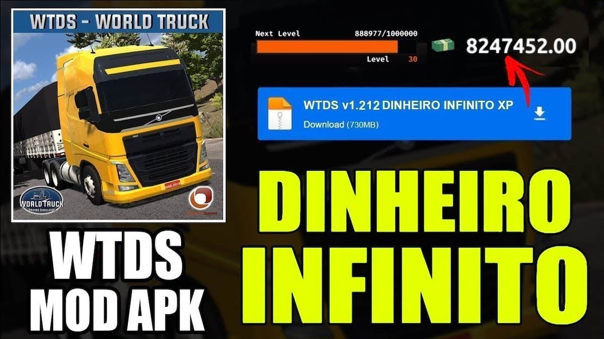 ᐉ World Truck Driving Simulator Dinheiro Infinito Mod