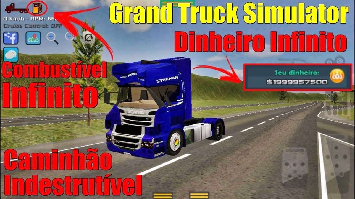 Grand Truck Simulator 1 Dinheiro Infinito