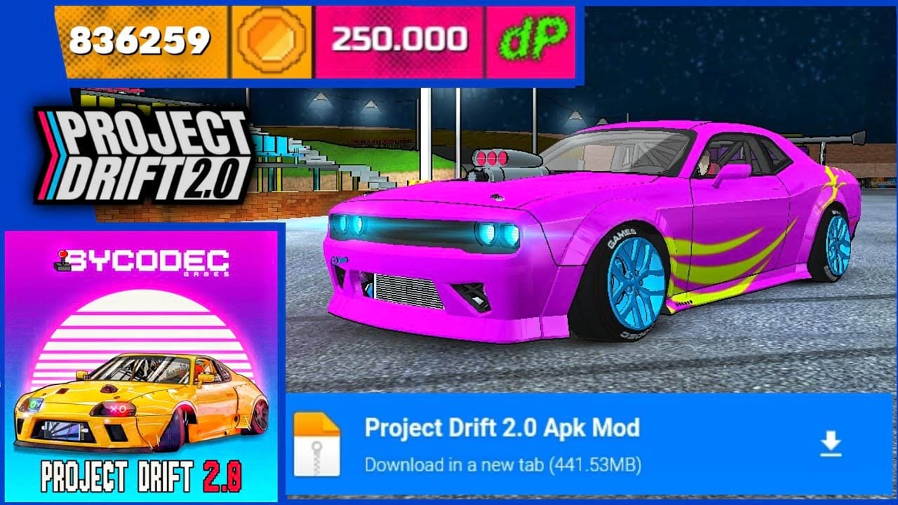 ᐉ Project Drift 2.0 Dinheiro Infinito Apk Mod